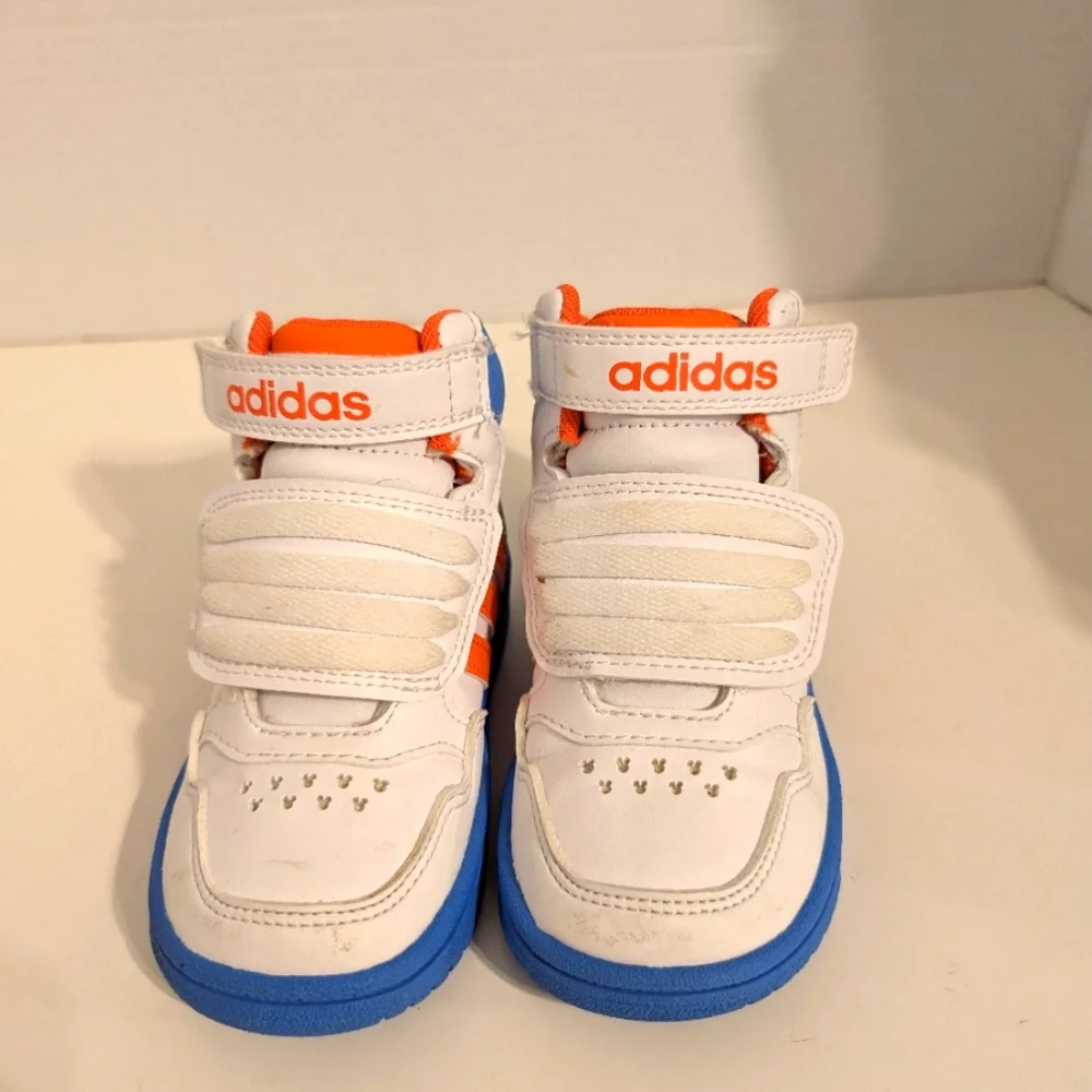 Adidas Disney‎ X Hoops 3.0 Mid I Mickey Mouse Sneakers Size 6 Kids
